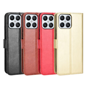 Honor X Serie Crazy Horse Leder Mode Handyhülle Honor X8 #1350