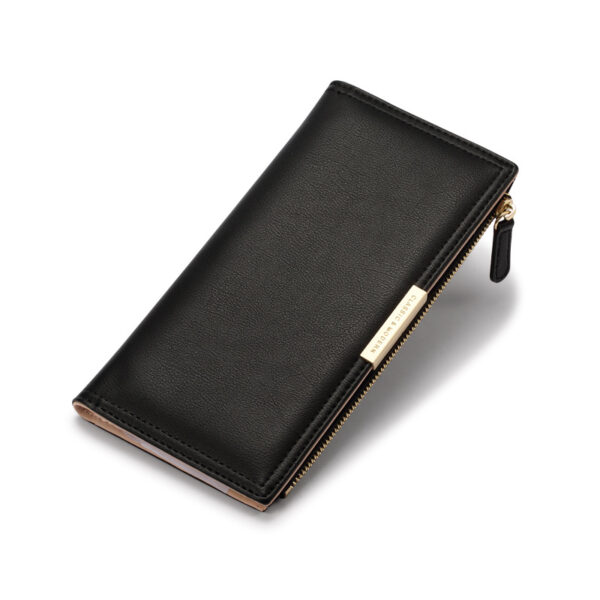 Geldbörsen Und Taschen Mode Einfarbig PU Geldbörse Universal #3004 – Bild 5